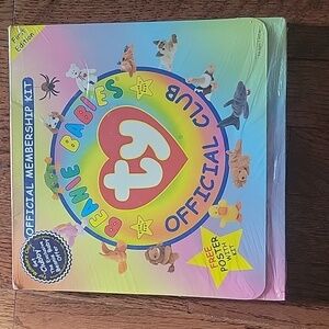 TY Beanie Babies First Edition Official Membership